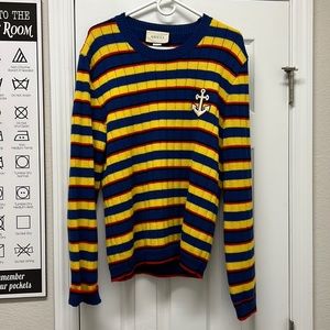 Gucci Striped Multicolored Sweater
